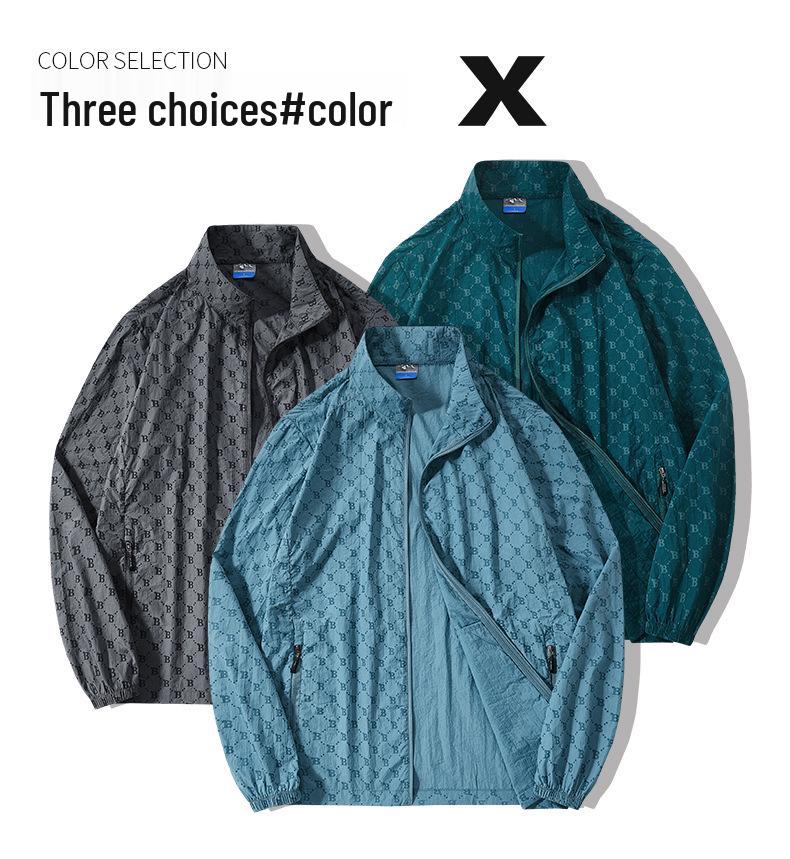 2023 Men's Ultra-Thin Breathable Sun Protection Clothing Set - Anti-UV, Summer Outdoor Wear