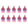 10Pcs Tiny Tri-Layered Tassels 1.6" Mini Tassel Bag Charm Bohemian Keychains Handmade Tassel Keychain for DIY Projects
