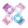 Silicone Rubber Male Products Strong Vibration Delay Ejaculation Cock Ring for Men Adult Sex Toy