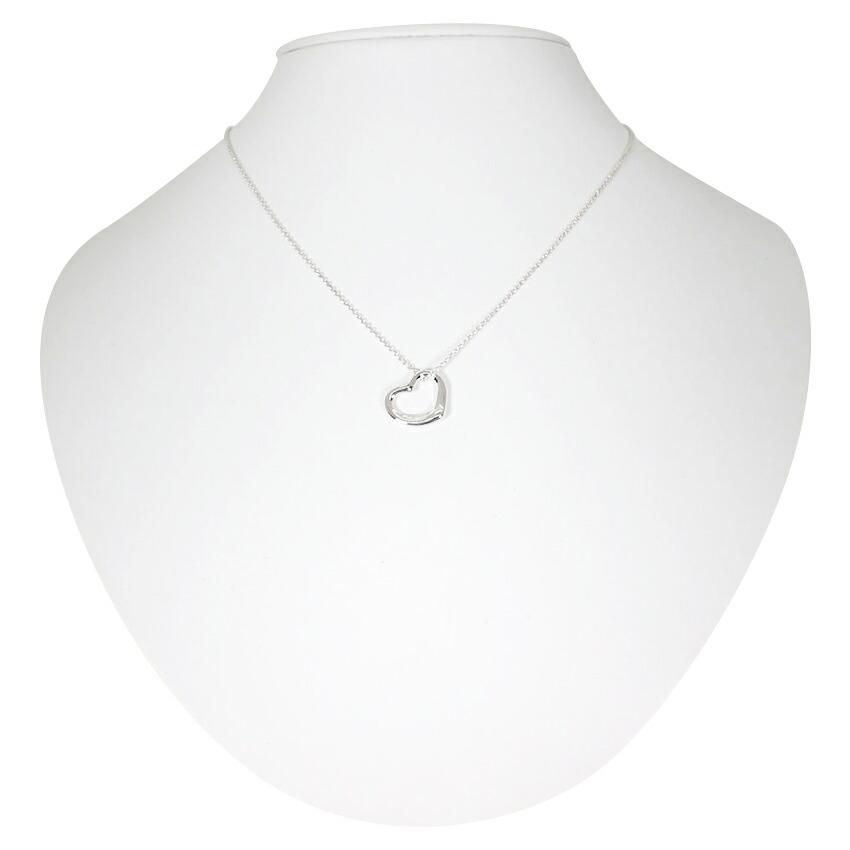 

[Used] TIFFANY/Tiffany SV925 Open Heart Pendant/Necklace/g469-58