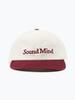 Naiseuwedeo Sound Mind Cap (White/Burgundy)