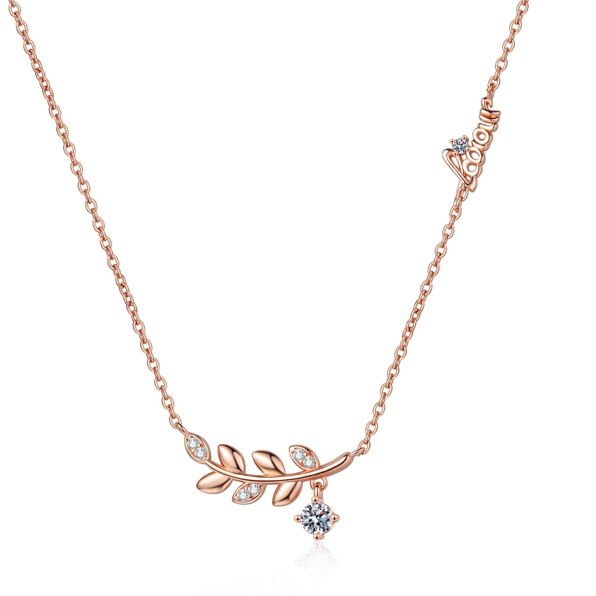 Ожерелье Lucky Wheat Ear для женщин Ins Light Luxury Niche Temperament Fashionable Tassel Cullarbone Chain
