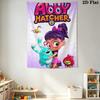 Abby Hatcher Pattern Home Decor Tapestry, Wall Hanging, Decorative RV Wall Cloth.AGT261020115