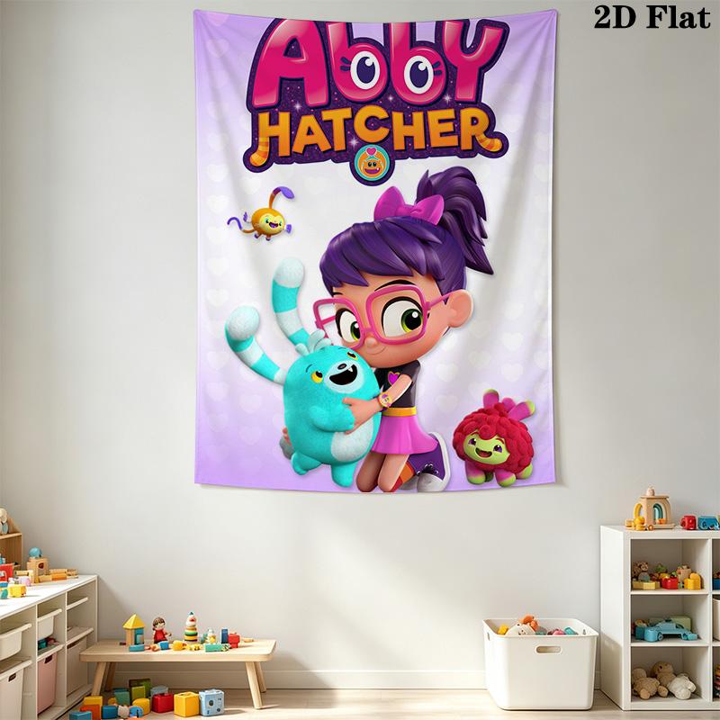 Abby Hatcher Pattern Home Decor Tapestry, Wall Hanging, Decorative RV Wall Cloth.AGT261020115