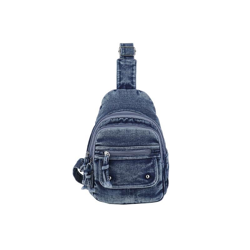 Denim Bag Women Chest Bag Crossbody Bag