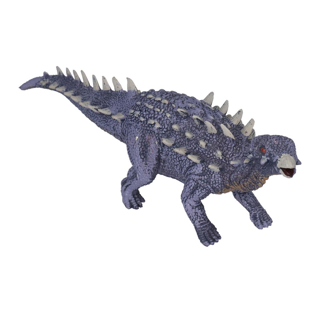 Spiny Ankylosaurus Simulation Dinosaur Model Dinosaur Collection Toy Large Size for KidsPurple