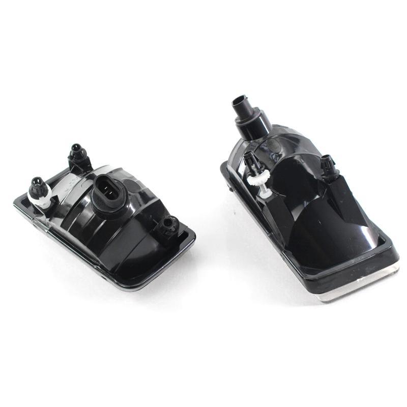 25883245 25883246 GM2593160 GM2592160 1 Pair Clear Lens Front Bumper Fog Light Driving Lamp Bulb Fit for Chevrolet Silverado GMC