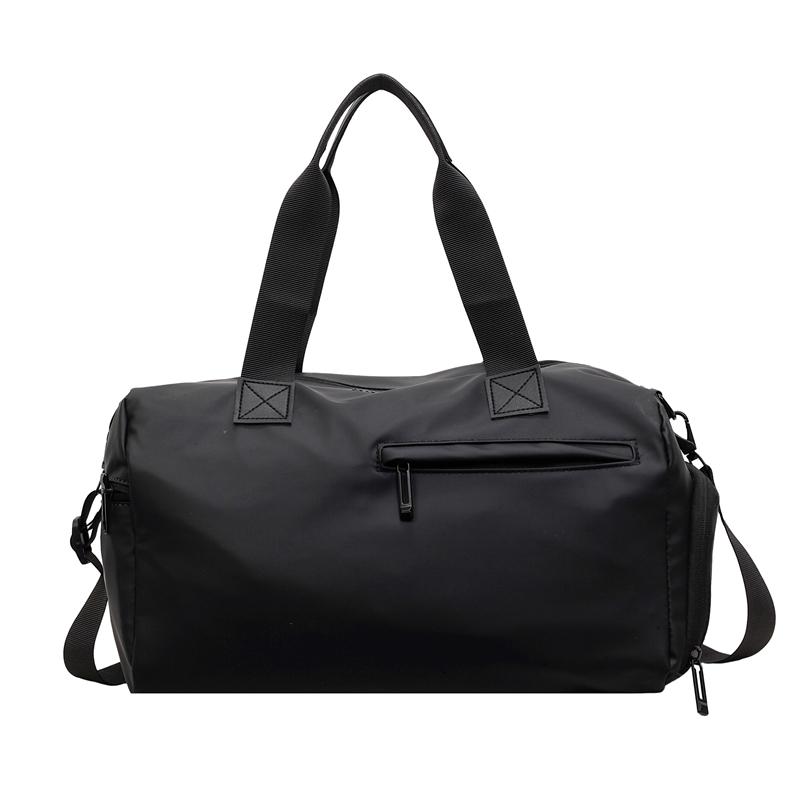 Water Resistant Duffel Bag with Front Pocket Practical Gym and Travel Bag чёрный