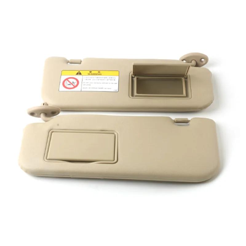 Grey Beige Left Right Sun Visor for Toyota Vios Yaris L 2014 2015 2016 2017 2018 2019 2020 2021 2022
