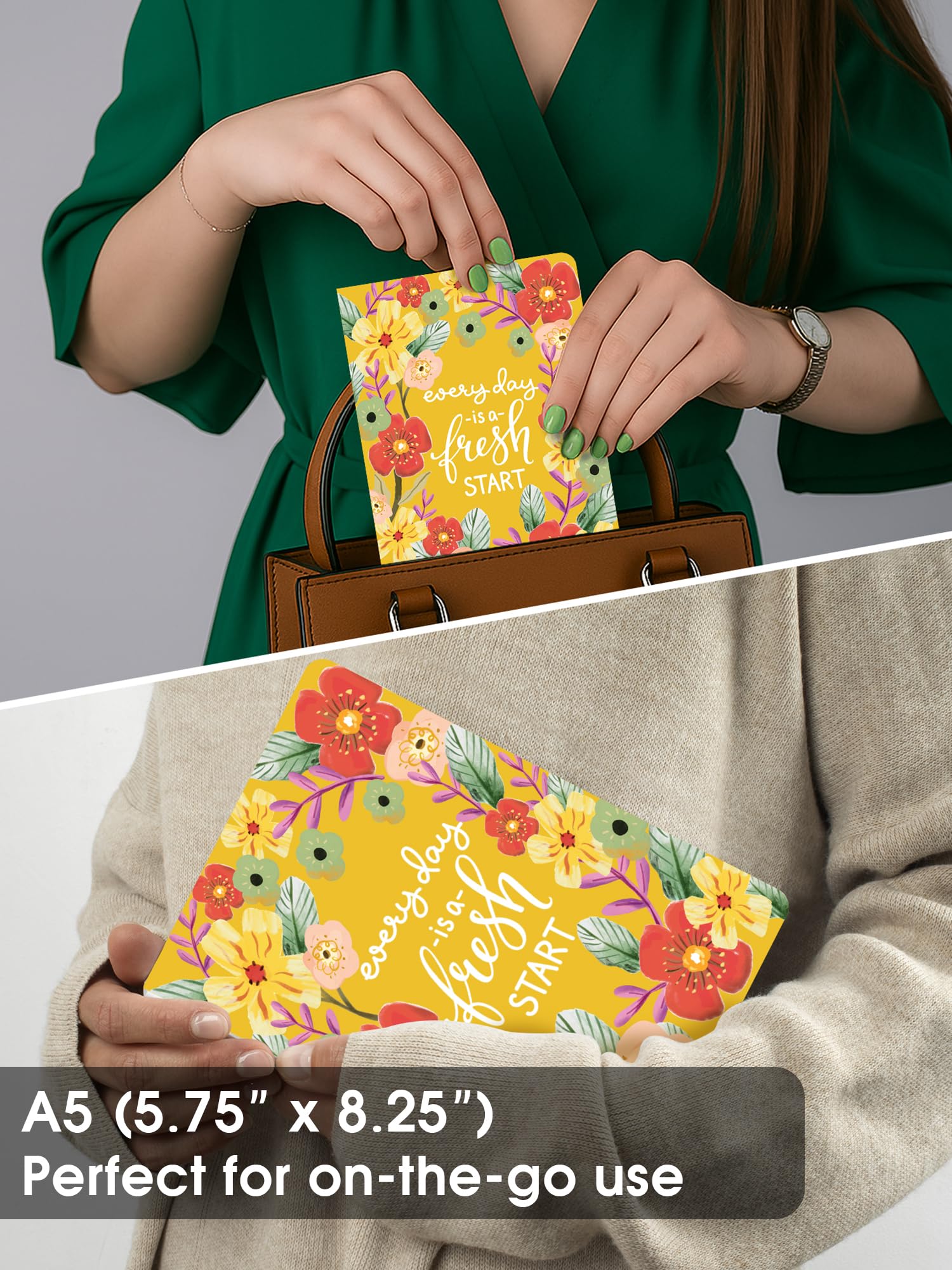 Doodle A5 Undated Planner Notebook  160 Pages (12-Month Planner + Notes), Soft Cover Journal With 80 Gsm Paper  Motivati A5