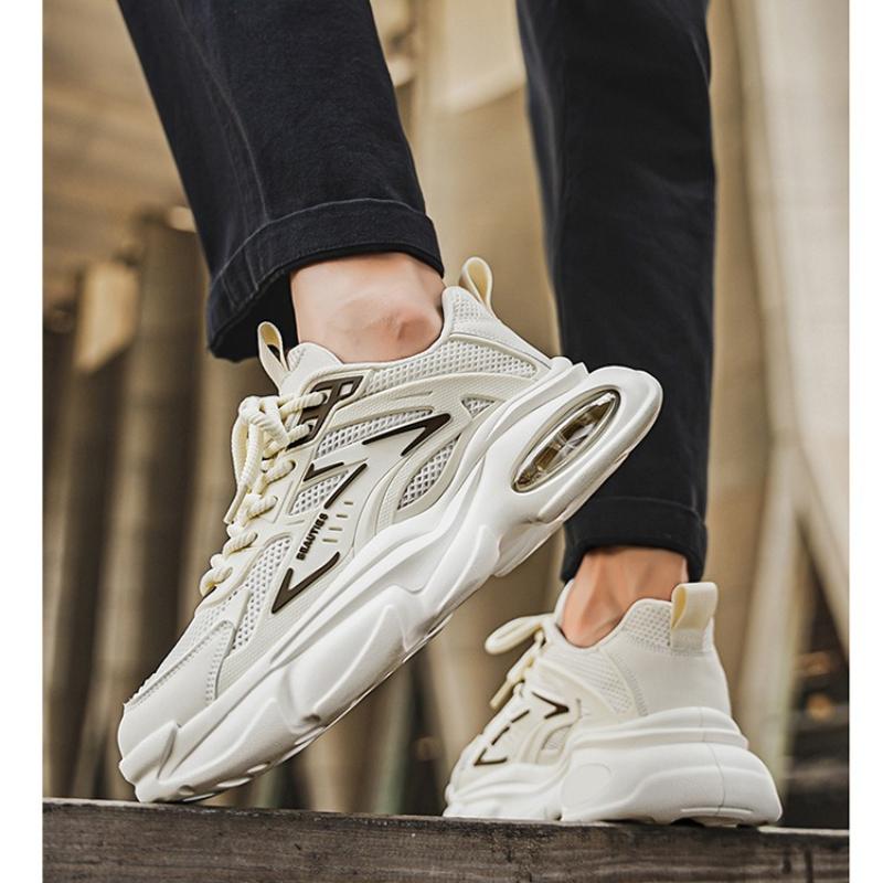 Fashion 2025 Men's Sneakers Casual Athletic Walking Sneakers Male Black High Quality Trend Platform Running Basketball Shoes for Men