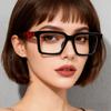 Retro Large Square Reading Glasses For Women's Brand Designer Goggles Presbyopia Glasses Mens Accesories Optical Lenses +1.0+1.5+2.0+2.5+3.0+3.55+4.0