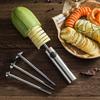 Vegetables Corer Spiral Cutter 304 Stainless Steel Fruit Spiralizer Zucchini Potato Apple Salad Tools Home Kitchen Gadgets Set