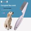 Pet Flea Comb for Dogs and Cats - Dense Tooth Grooming Tool for Hair Removal