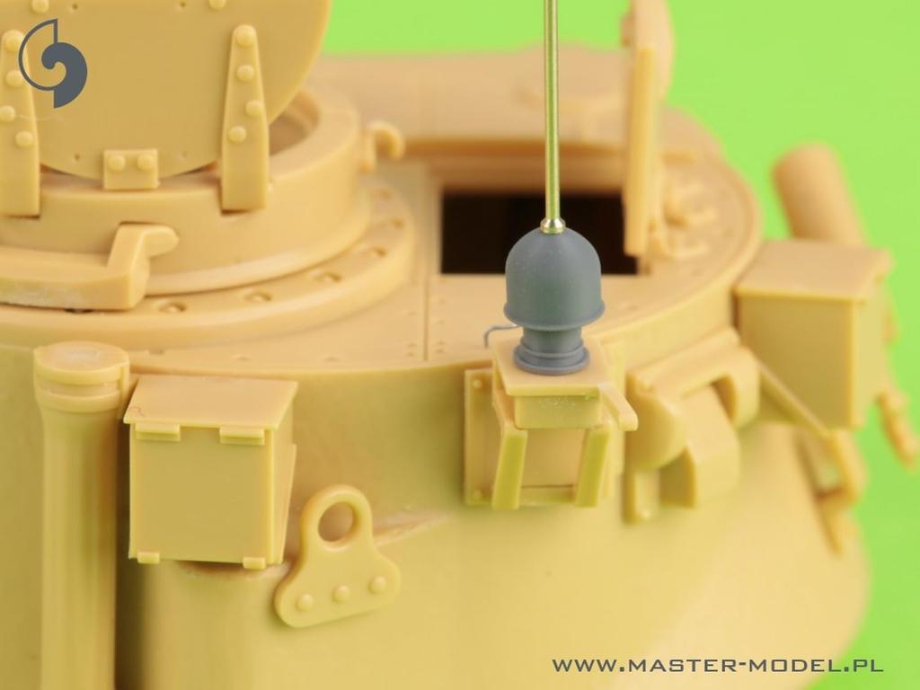 Master Model WW2 British 11 Radio Antenna Set Plastic Model Parts 1/35 No. 1938-1942 (for AFV) GM-35-056 (Military Vehicle)