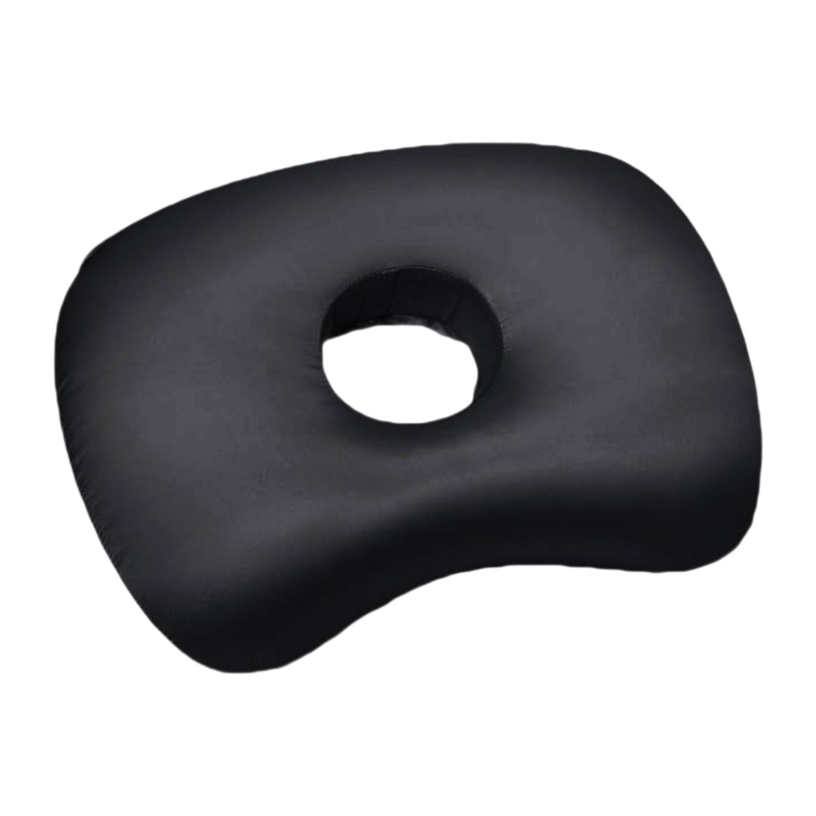 Portable Ear Guard Sleeping Pillow with Removable Cover Cotton Filled Pillow for Beauty Salon and Travel