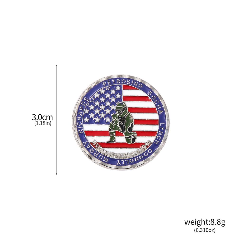Kreative New Yorker Polizei 1903 Metall Emaille Anstecknadel Münze Bombenkommando Amerikanischer Pin Herren Damen Rucksack Schmuck Zubehör Geschenk