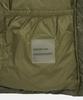 Lettercomo D-Shell Cross Puffer Padded Jacket Olive