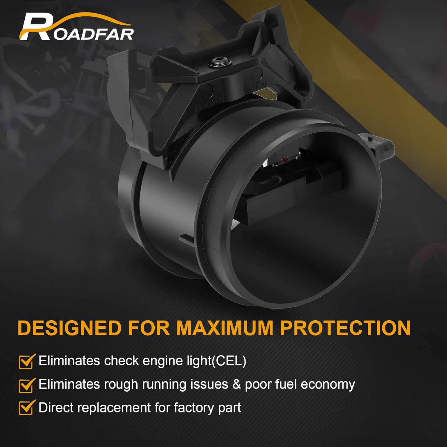

ROADFAR 0 280 218 190 Mass Air Flow Sensor MAF FITS for 2006-2011 for Mercedes-Benz R350 3.5L,2008 for Mercedes-Benz R550 5.5L,2010-2013 for