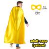 Superhero Capes And Masks For Adults Bulk Men Women Super Hero Costume Halloween Dress Up Party Decor