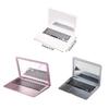 Newborn Photo Props Plastic Laptop Baby Photoshoot Props for Infant Boys or Girls Foldable Mirror for Make-up Durable