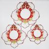 New Chinese-style Pet Cat Cloud-collar Red Embroidery Pet Shawl Hanfu Embroidered Scarf Neck Collar Decoration