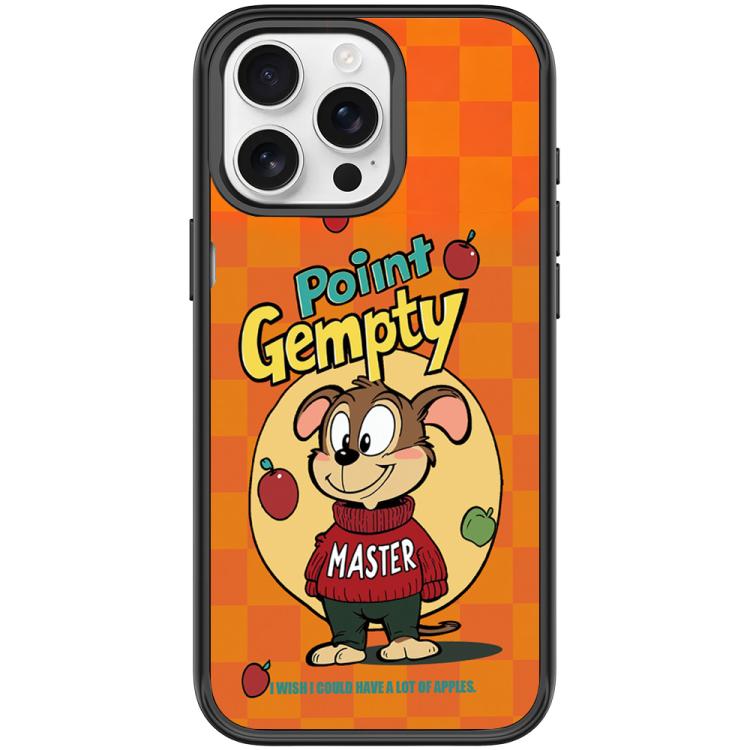 Red Green Apple Dog Pattern Magnetic Phone Case