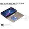 For iPhone 17 Case Shockproof PU Leather Cover with Wallet Card Slots