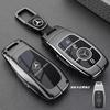 Zinc Alloy Car Remote Key Case Cover Shell For Mercedes Benz A C E S G Class GLC CLE CLA GLB GLS W177 W205 W213 W222 X167 AMG FF2
