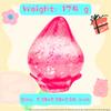 Squishy a Goccia d'Acqua Grande, Pallina Antistress al Maltosio, Giocattolo da Spremere a Rimbalzo Lento, Ornamento Estetico per Scrivania, Fidget Sensoriale, Adulti