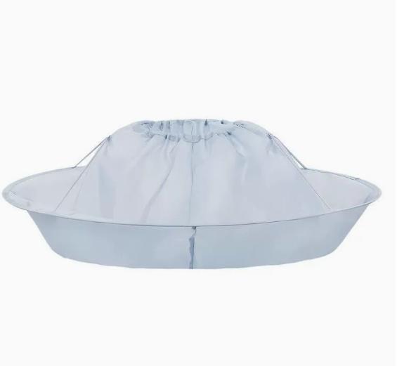

Breathable Hair Cutting Cape with 3D Design Lightweight Salon Apron Waterproof Hairdresser Cape for Hair Styling and Hairdressing Use One Size білий