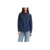 Levi's Women's The Ultimate Western Denim Shirt Dark Blue 86832-0017