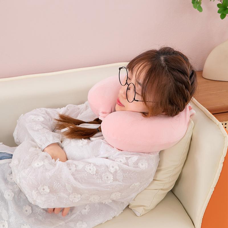 Rabub u-shaped pillow memory cotton neck pillow cervical spine neck pillow nap neck pillow u-shaped pillow car travel