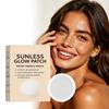 Selbstbräunungs-Patch Hautfreundlicher Klebstoff Natürlicher sonnengeküsster Glow Gleichmäßige Farbe Reisefreundlich Tragbar