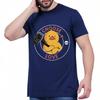 Printed Unisex Crew Neck t shirt unisex Choose Love Duck With Hammer And Skull Trendy Teenagerss male tshirt brand