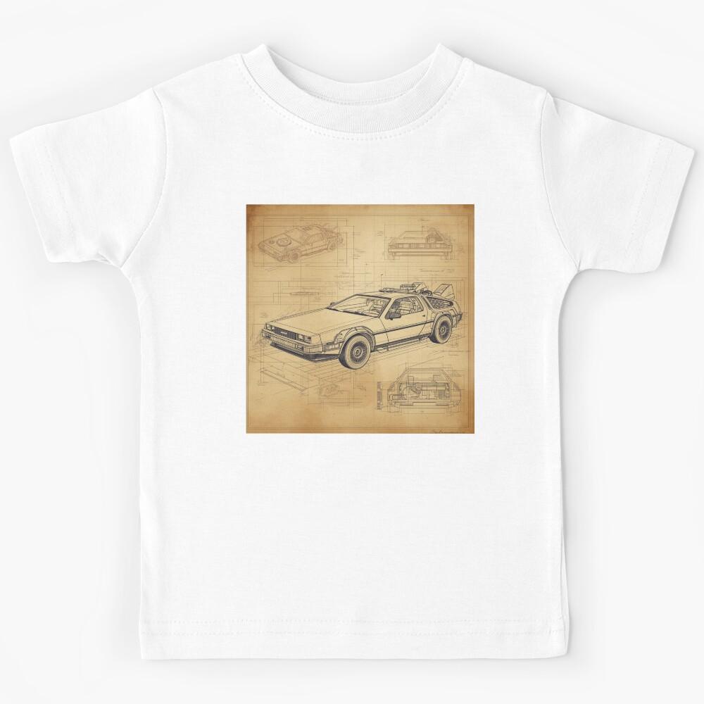 DMC Delorean Kids T-Shirt 100