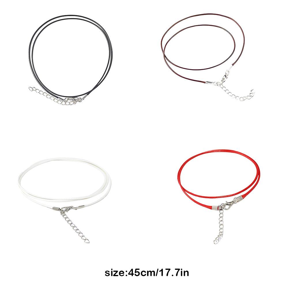 Halskette Choker Seil Handarbeit Polyester Mode Armband Perlenkordel DIY Basteln Anhänger Schnur Kette Schmuck