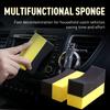 2pcs/set Auto Wheels Brush Sponge Tools Tire Hub Cleaning Dressing Waxing Polishing Household Cleaning Sponge Brushes