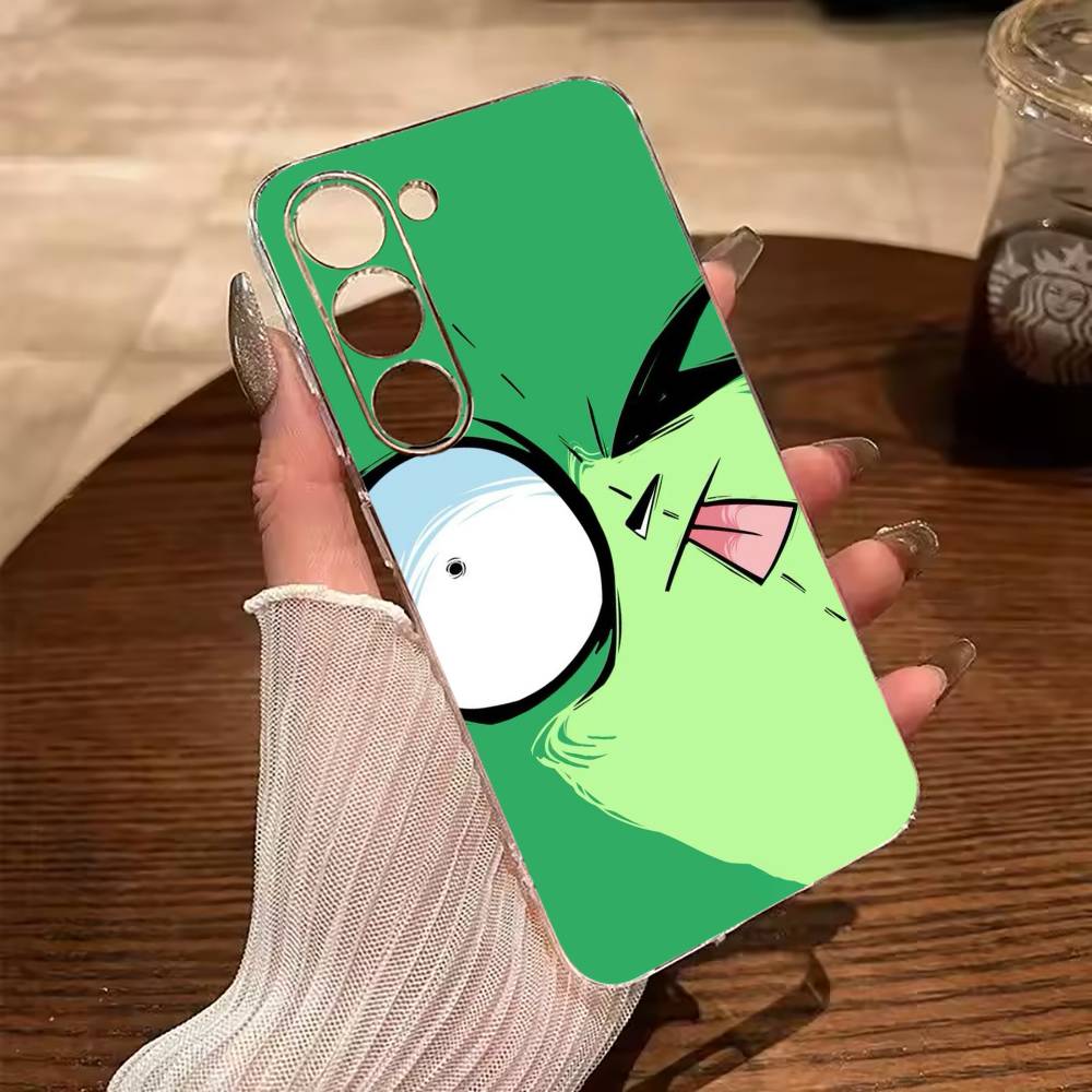 

Мультяшный чехол-бампер Invader Zim Gir для Samsung Galaxy A71, A70, A52, A51, A40, A30 Samsung a70