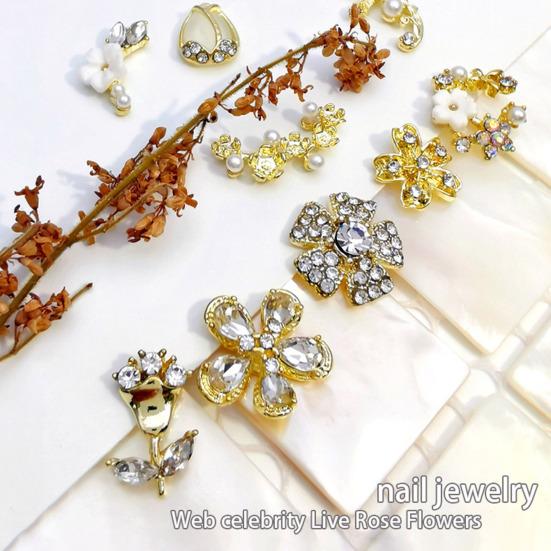 Unhas requintadas Strass Acessórios requintados Multiuso