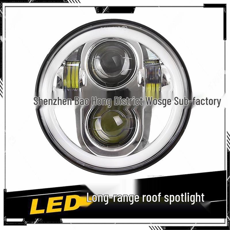 5.75" Harley 750/883/X48/1200 LED Headlight with DRL