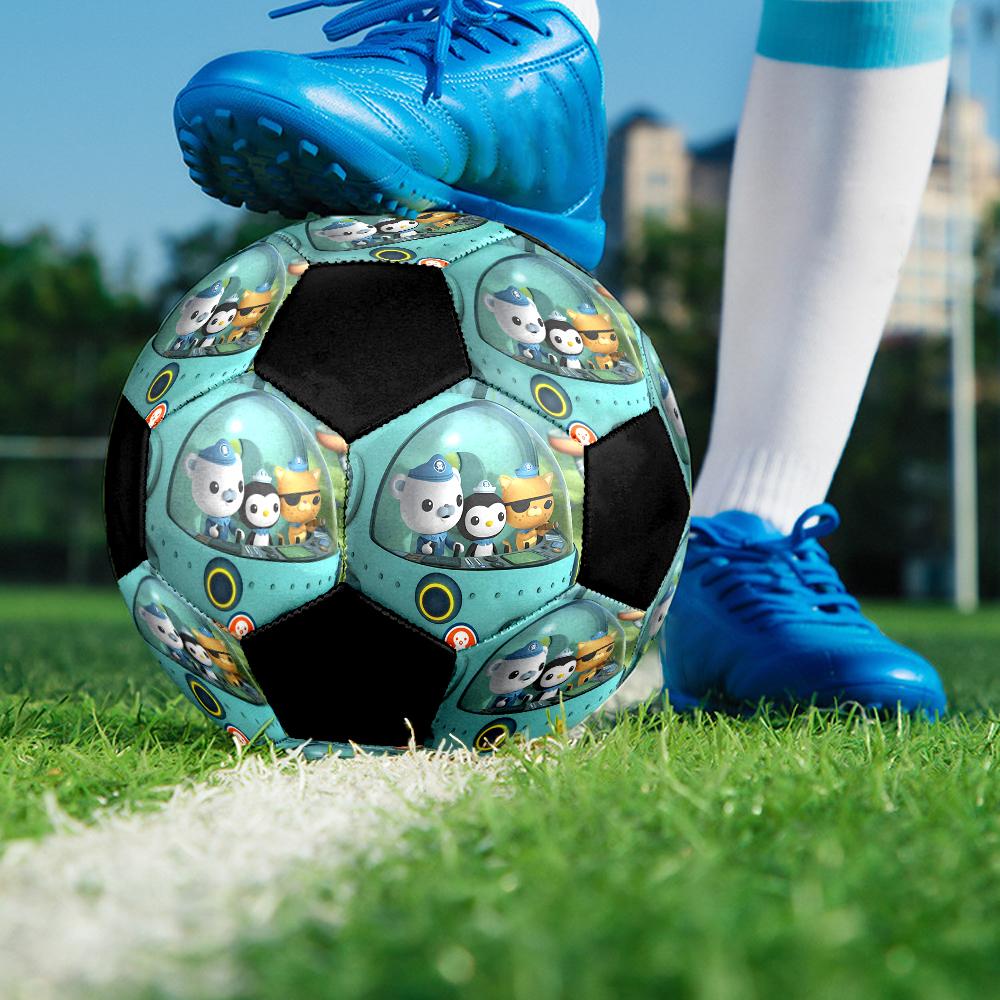 Octonauts Theme Size 5 Soccer Ball, Suitable for Both Indoor and Outdoor Matches, a Gift Suitable for Everyone.