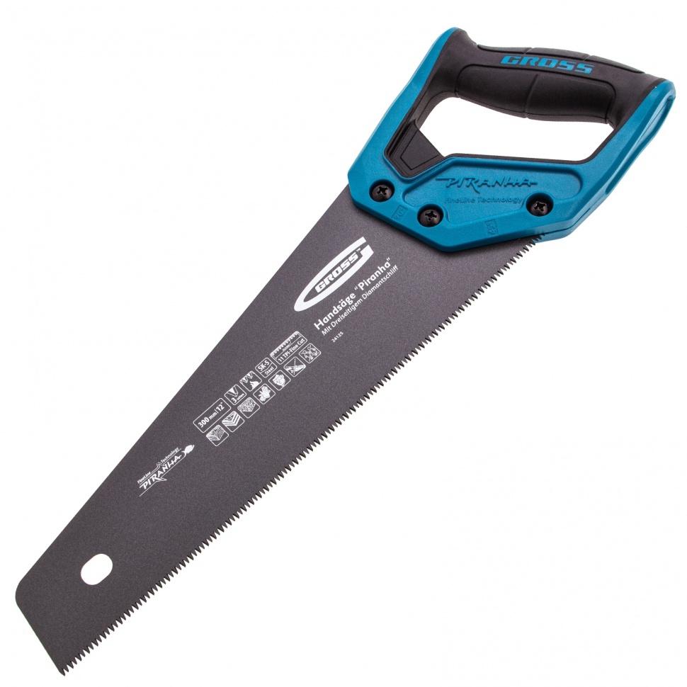 

Ножовка по дереву Gross 24125 Piranha 300 мм 11 дюймов на дюйм 3d зуб с тефлоновым покрытием полотна