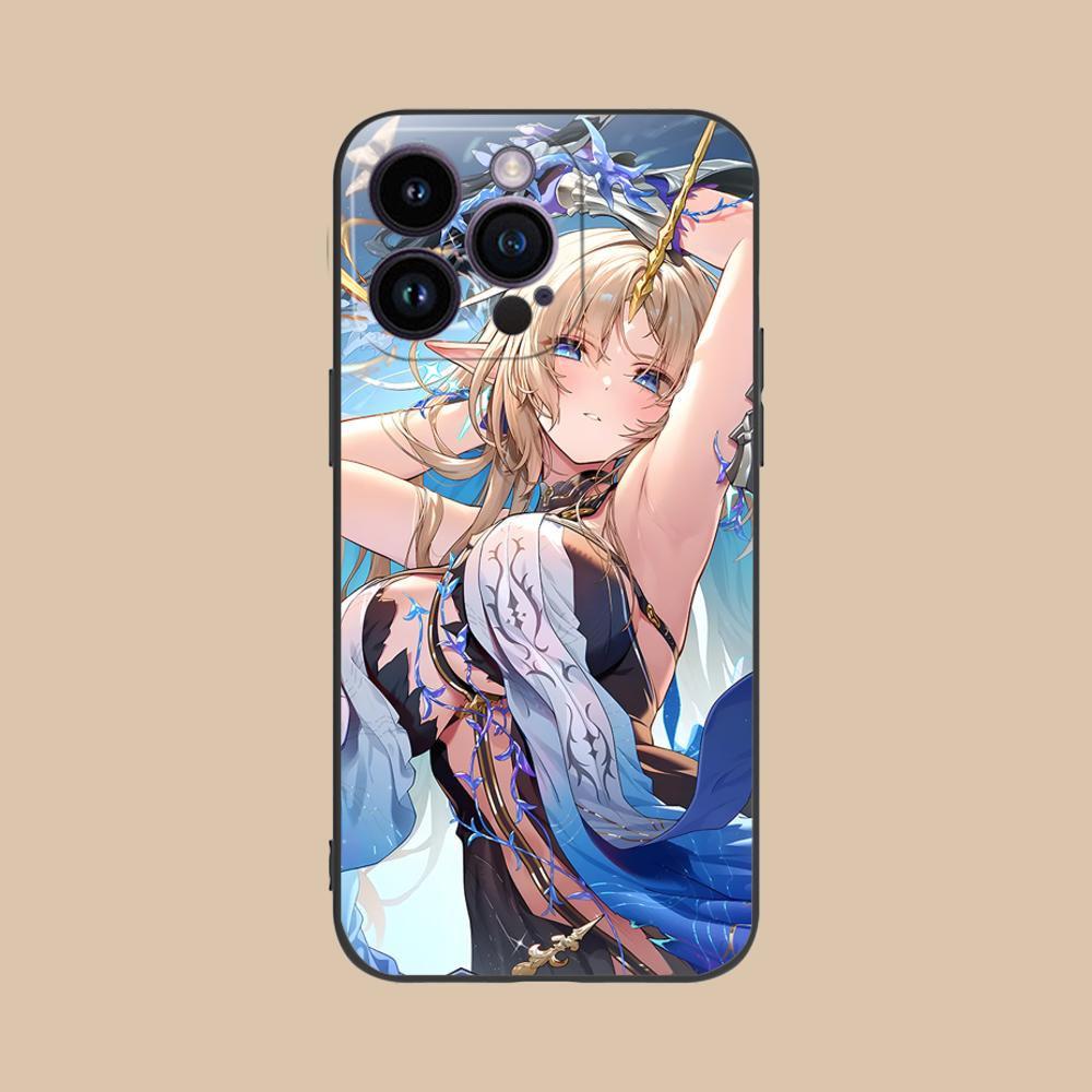 Wuthering Waves Fleurdelys Phone Case for iPhone 17 16 15 14 13 12 11 X XR XS 8 7 Pro Max Plus Mini Colour Protective Smartphone