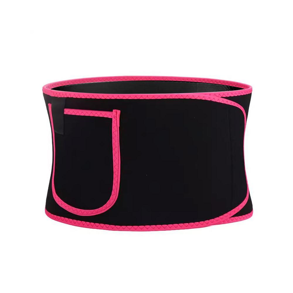 Sports Sweatband Belt Shaping Elastic Slimming Sweat Belt Adjustable Waist Tummy Trimmer For Women Men Running Fat Burning Yoga
