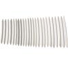 24PCS White White Copper Guitar Fret Wires White Copper Cupronickel Fretwire  Guitar Repair