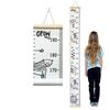 2M Height Child Growth Chart Wall Hanging Catoon Pattern Height Chart Growth Ruler Removable Height Measure Ruler