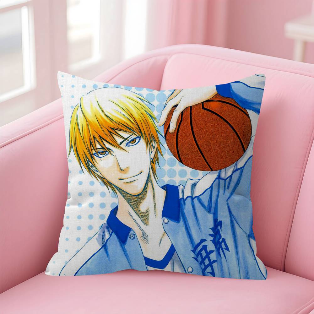 Federa cuscino anime Kuroko No Basket copricuscino divano decorazione stanza casa regalo per bambini