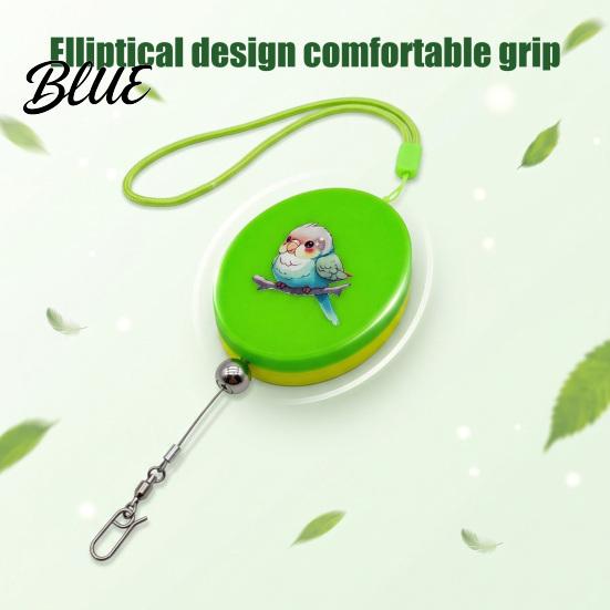 Bird Flight Training Retractable Leash 20ft Lightweight Parrot Outdoor Flying Rope with Activity Leg Rings Anti‑Escape Steel Wire Core,