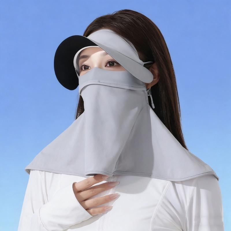 Unisex Mask Sun Protection Face Scarf For Women Ideal For Summer Outdoor Activities Neck Coverage